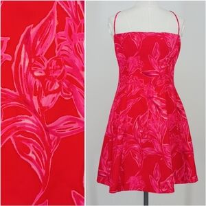 Zara Floral Fit & Flare Mini Dress